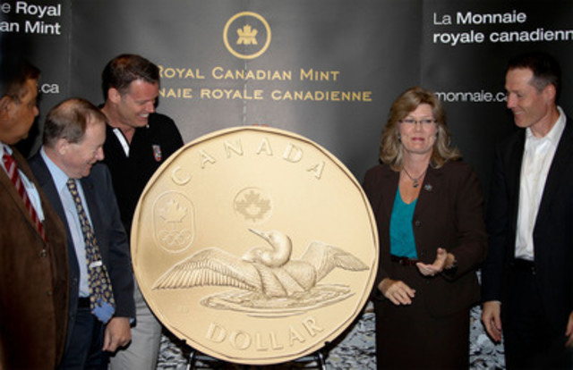 CANADA 2012 LUCKY LOONIE DESIGN FOR LONDON SUMMER OLYMPICS GAMES