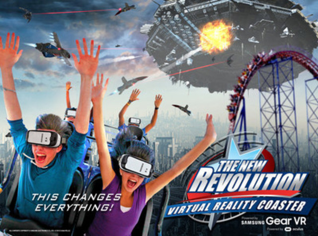 Six Flags adds Virtual Reality to Roller Coasters