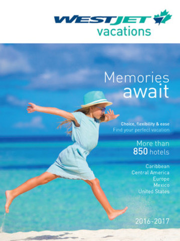 westjet integral redesign listened asked feedback agent largest ever updated travel vacations brochure print franais