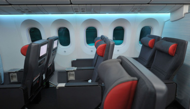 Air Canada Debuts New International Cabin Interiors With