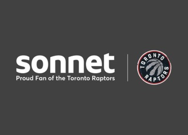 gets in the game to cheer on the Toronto Raptors