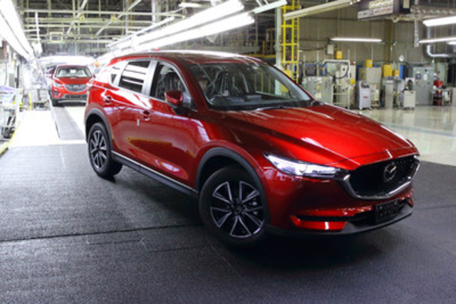  Mazda inicia la producción del nuevo Mazda CX-5 - 29 de noviembre de 2016 |  Mazda EE. UU. Noticias